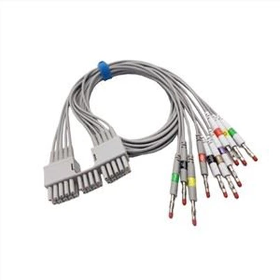 12 каналів EKG Leadwire Banana For Mortara