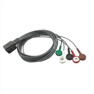 Philips 5 відведень M4725a DigiTrak XT Ecg Holter Cable Medium 989803157481