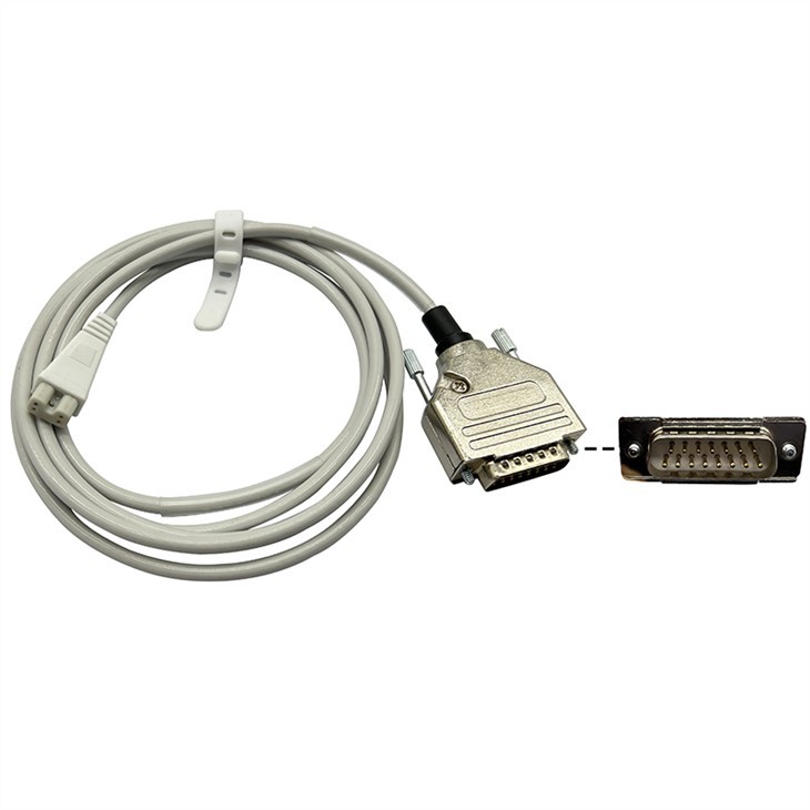 Neonatal Drager Babylog 8000 Flow Sensor Cable 8409626